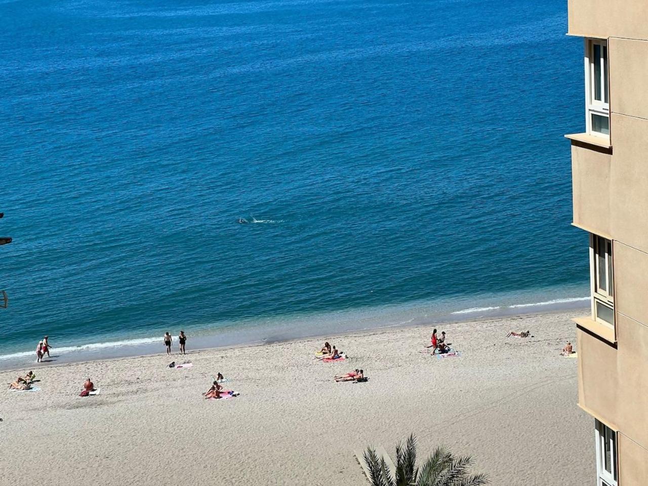 Apartamento Primera Linea De Playa En Almería Exteriör bild