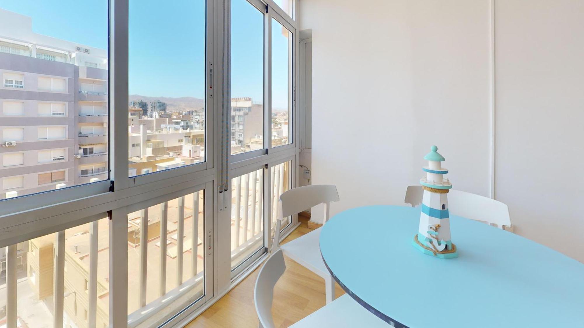 Apartamento Primera Linea De Playa En Almería Exteriör bild